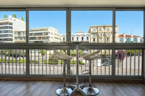 Cosy central one-bedroom apt 7 min from the Palais des Festivals