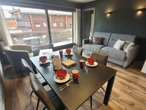 Appartement 4 pers. aux pieds des pistes avec parking et wifi