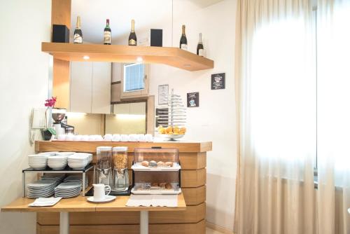 Kuchyňa alebo kuchynka v ubytovaní Stilhotel