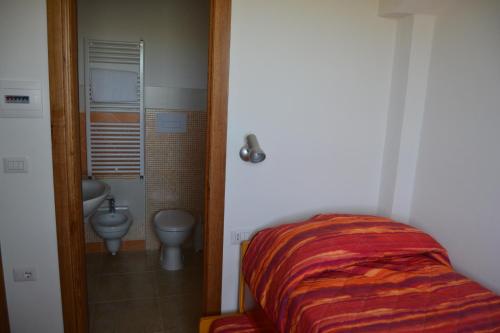 Koupelna v ubytování B&b Gennargentu