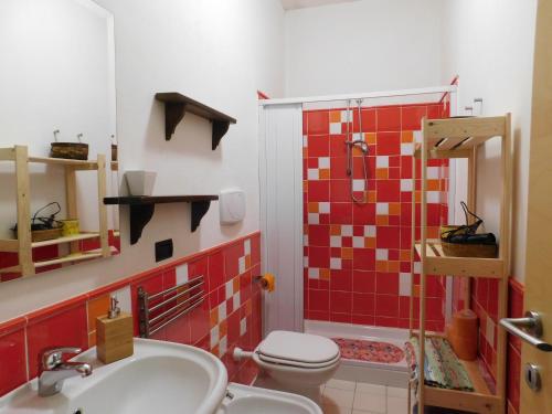 Bilik mandi di B&B Casa Margherita