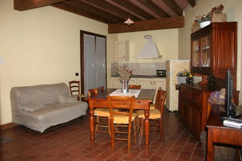 Kuchyň nebo kuchyňský kout v ubytování Corte Stellata Holiday Apartments
