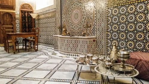 Kylpyhuone majoituspaikassa Riad Ouliya