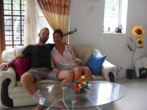 Posezení v ubytování Sun Hill Home
