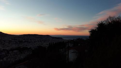 Maison et jardin sur les hauteurs de Nice