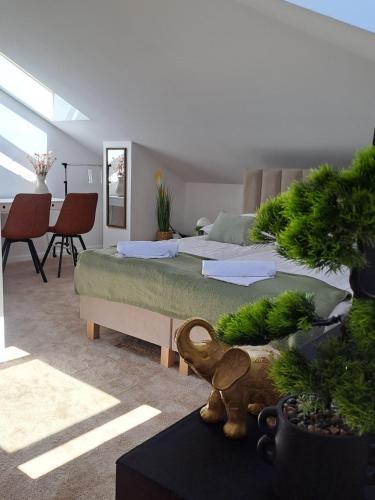 APARTAMENT typu DELUXE na poddaszu z 1 lub 2 łóżkami PARKING
