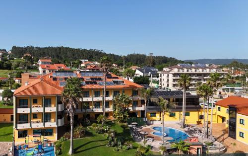 an aerial view of a resort at Apartamentos Atlántico Resort in Montalvo