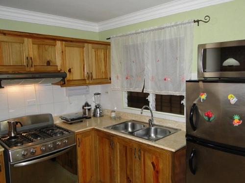 Dapur atau dapur kecil di Apartamento Carmil I