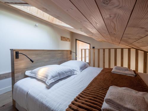 Chalet avec jacuzzi et animaux admis, vue Mont-Blanc