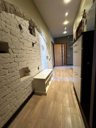 Dapur atau dapur kecil di Narva Promenade with two bedrooms