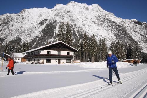 Haus Waldruh in de winter