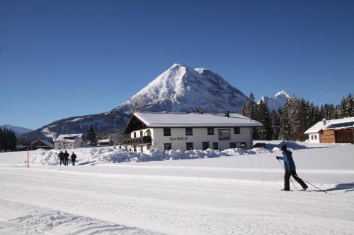 Haus Waldruh in de winter