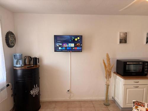 Appartement familial rez-de-chaussée grande terrasse piscine parking privé et wifi