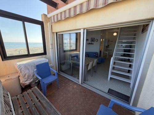 Appartement climatisé vue mer - 6 pers.