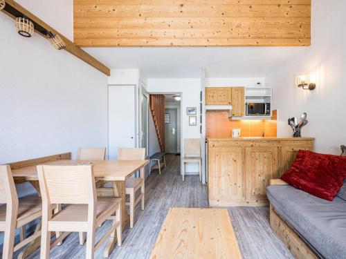 Studio avec mezzanine, balcon, parking proche pistes Val-d'Isère
