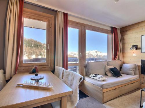 Appartement 2 pièces pour 4 pers, balcon, Plagne 1800