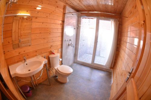 Koupelna v ubytování Alagoa Resort