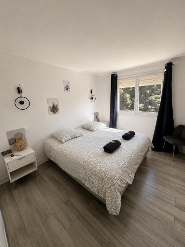 Charming, quiet two-bedroom apartment, parking, and beautiful view