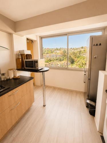 Charming, quiet two-bedroom apartment, parking, and beautiful view