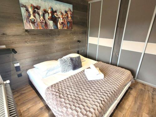 Appartement 4 pers. aux pieds des pistes avec parking et wifi