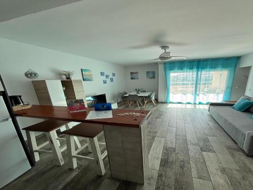 Beachfront Apartment with Terrace