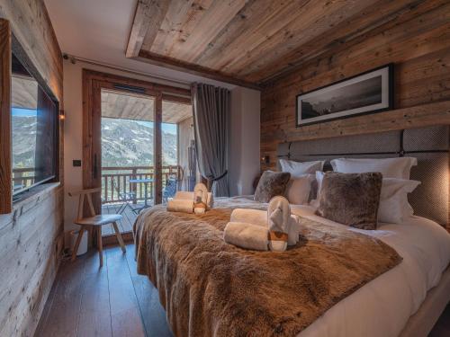 Appartement skis aux pieds, vue ensoleillée - 11 pers. - FR-1-613-146