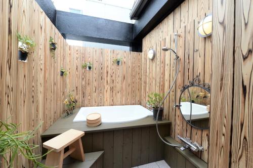 Ένα μπάνιο στο Sweet House Umeda Minami