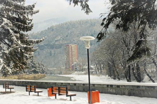 Guest House Borjomi v zimě