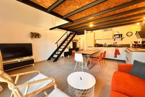 Appartement "Le Refuge du Bord de Mer" au Grau du Roi 100m de la plage