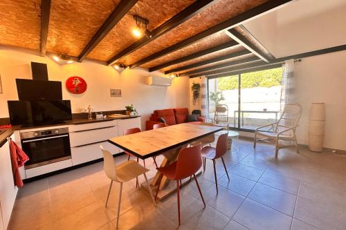 Appartement "Le Refuge du Bord de Mer" au Grau du Roi 100m de la plage