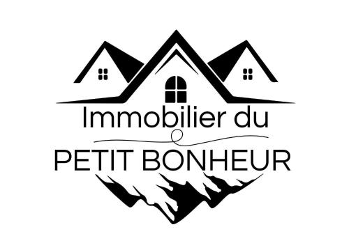 a silhouette of a house with the inscription imulator du petit bonnard at Les Arolles in Villarodin-Bourget