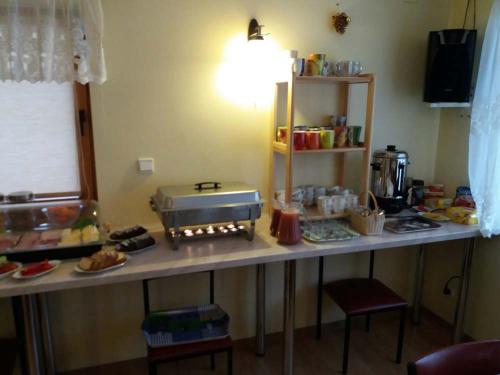 Køkken eller tekøkken på Willa Pod Brzozami