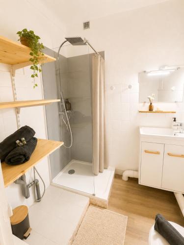 Studio "Les Cactus" avec Terrasse à 5 min à pied de la Plage