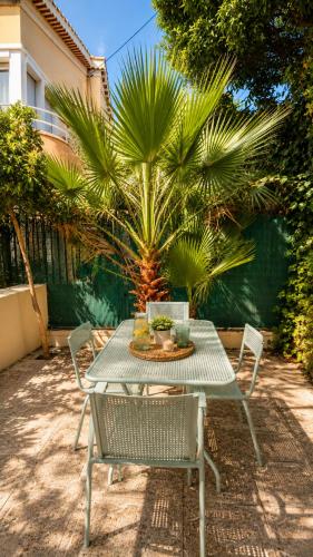 T4 Moderne Climatisé - Parking privé- Terrasse - Plage - Nice