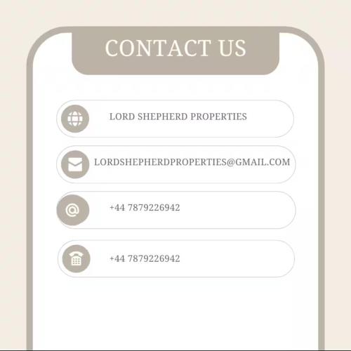 a screenshot of the contact us button on a cell phone at Cosy 2 Bedroom Home Sleeps 4, Free WiFi, Parking, Central Warwick, West Midlands in Warwick