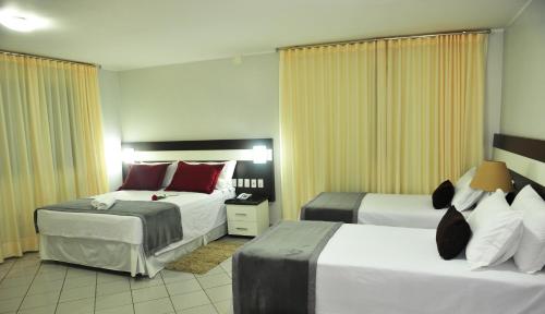Itamaraty Hotelにあるベッド