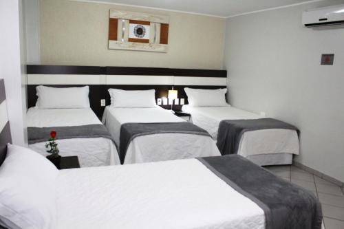 Itamaraty Hotelにあるベッド