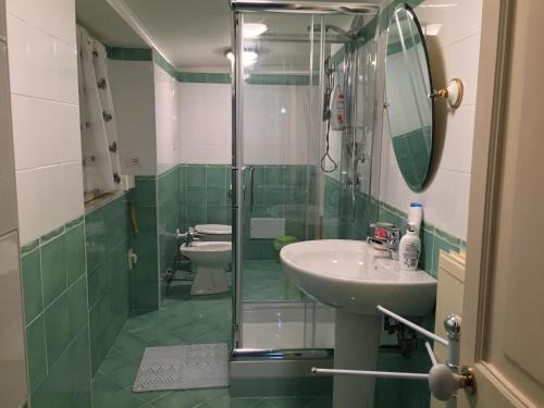 Koupelna v ubytování B&B Pozzo dei Desideri