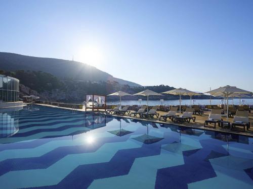 Rixos Premium Dubrovnik — Pool view