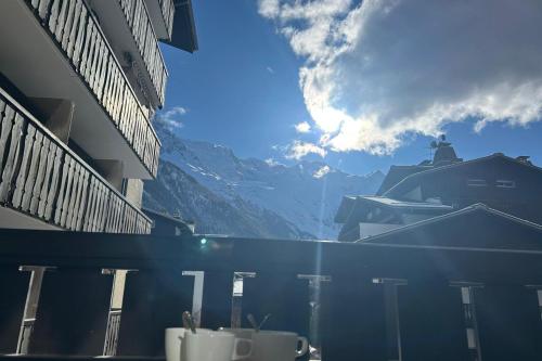 Renovated flat with Mont Blanc's view Parking