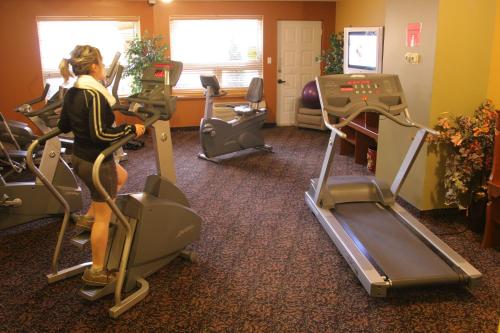 Fitness centrum a/nebo fitness zařízení v ubytování Amosphère Complexe