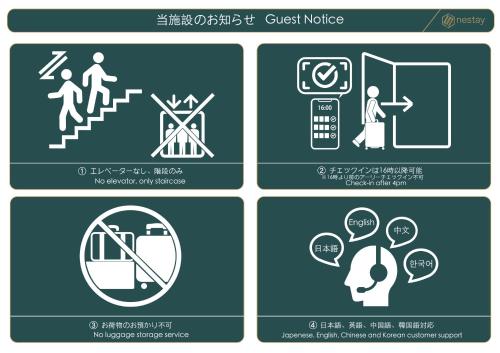 nestay inn osaka nanbakuromon