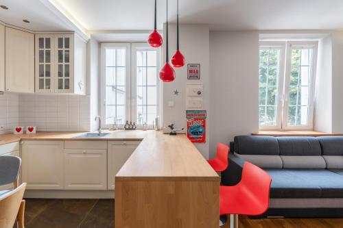Cichy apartament przy ulicy Długiej