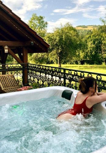 Apartamenty Agroturystyczne Papiernia dla 2 osób Gorce, Sauna i Jacuzzi