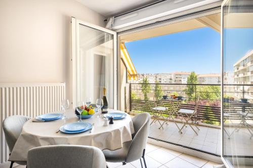 BnGo l Le Cocon Paisible PartDieu l Terrasse, 4p, 1ch, proche Gare PartDieu