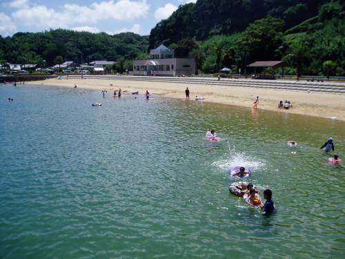 旅館の近くで見られる自然の景観