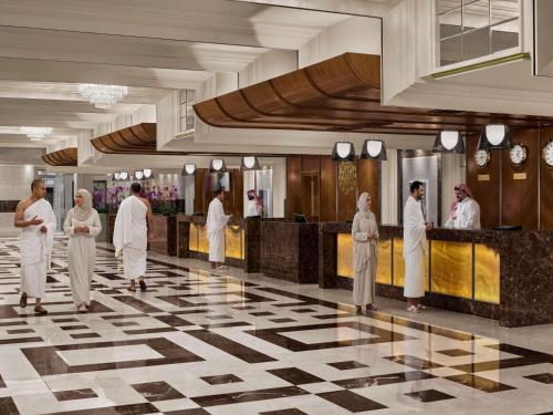 a rendering of the lobby of a hotel at Swissotel Al Maqam Makkah in Mecca