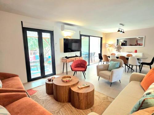 Villa Flamingo - Grand Confort 10 pers & Jacuzzi