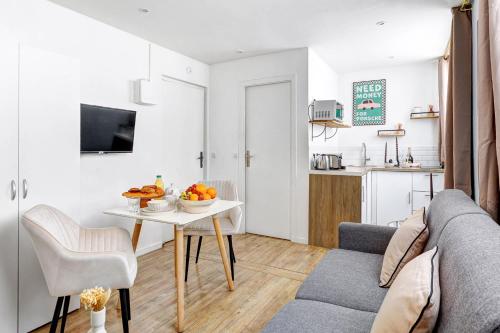 Appartement chaleureux proche Buttes-Chaumont