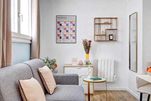 Appartement chaleureux proche Buttes-Chaumont